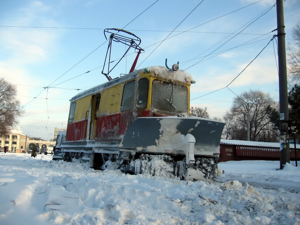 Одесса, ГС-4 (КРТТЗ) № 18; Одесса — 23.02.2007 — Снегопад и его последствия