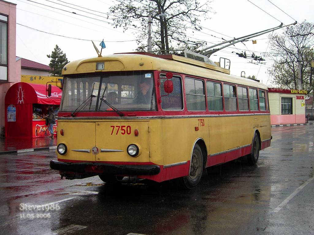 Крымский троллейбус, Škoda 9TrH29 № 7750