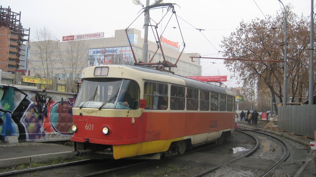 Екатеринбург, Tatra T3SU № 601