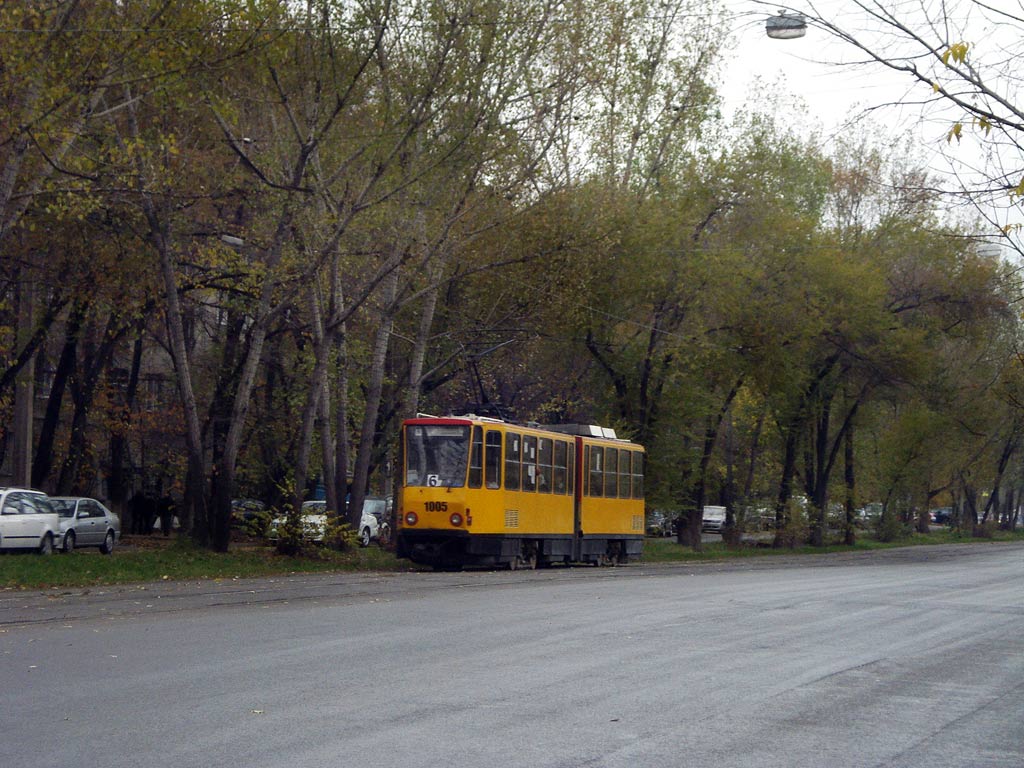 Алматы, Tatra KT4D № 1005