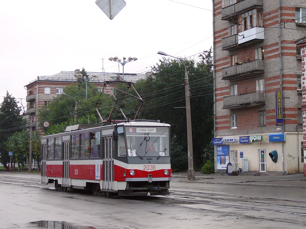 Ижевск, Tatra T6B5-RA № 2036