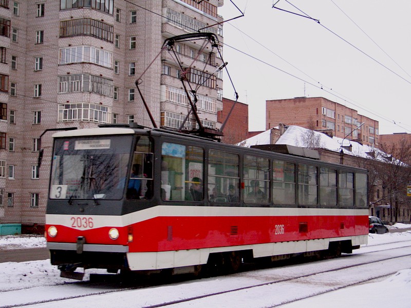 Ижевск, Tatra T6B5-RA № 2036