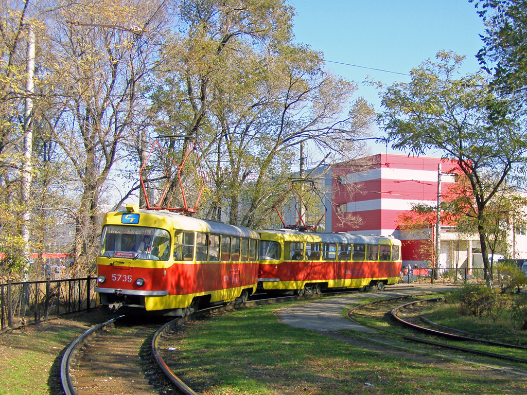 Волгоград, Tatra T3SU № 5735; Волгоград, Tatra T3SU № 5742