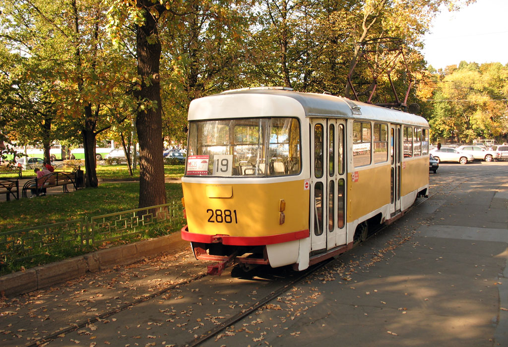 Москва, Tatra T3SU № 2881 Москва, Tatra T3SU № 2881