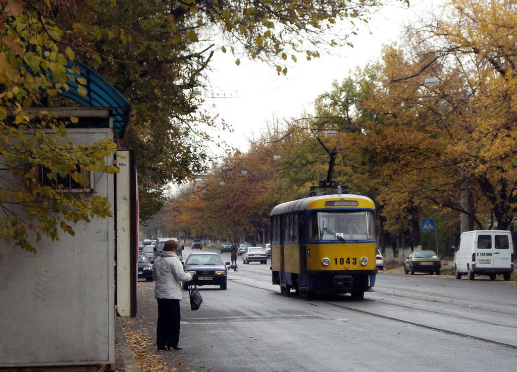 Алматы, Tatra T4D № 1043