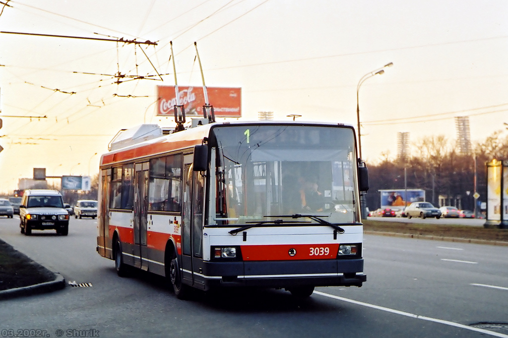 Москва, Škoda 21Tr № 3039