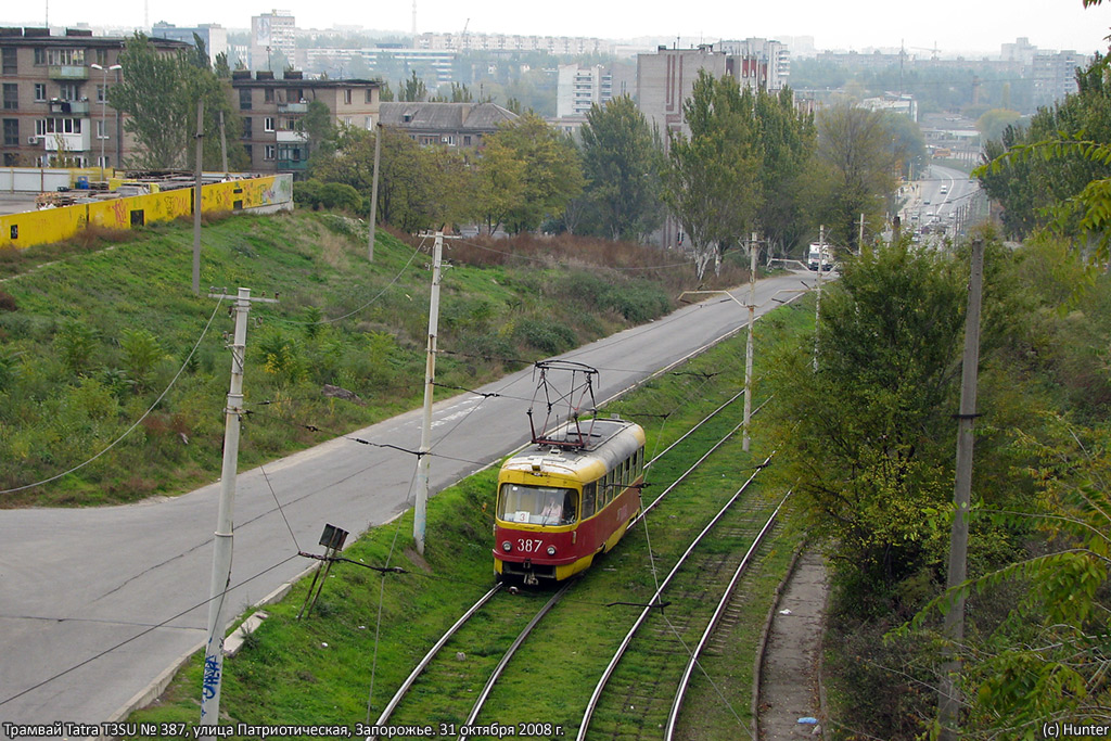 Запорожье, Tatra T3SU № 387