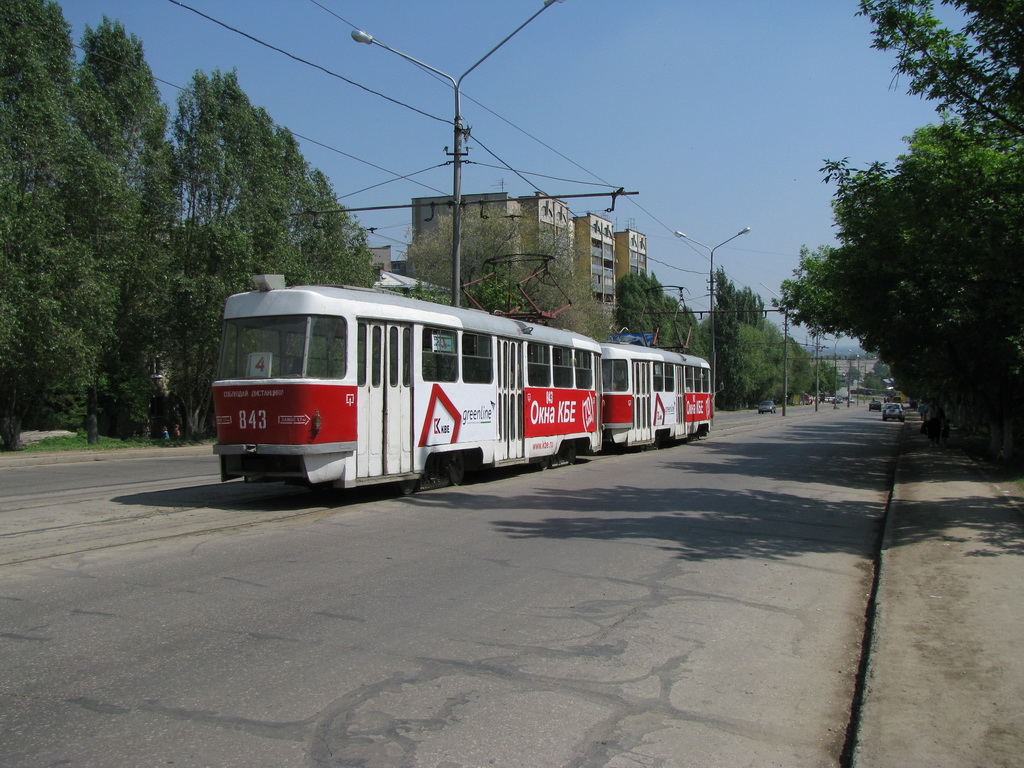 Самара, Tatra T3SU № 843