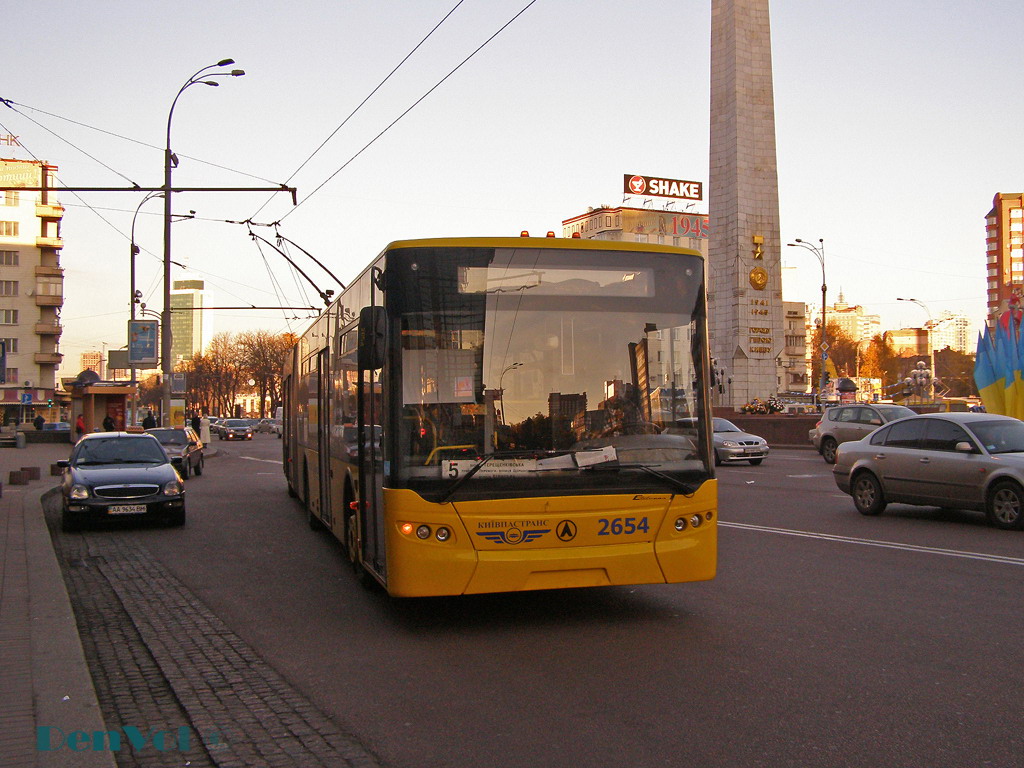 Киев, ЛАЗ E301D1 № 2654