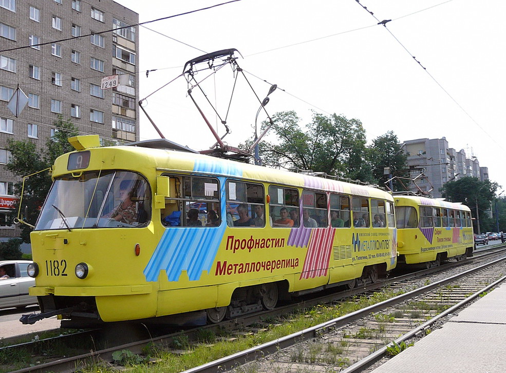 Ижевск, Tatra T3SU № 1182