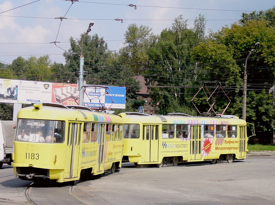 Ижевск, Tatra T3SU № 1183