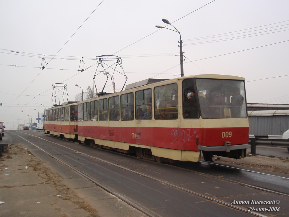 Киев, Tatra T6B5SU № 009