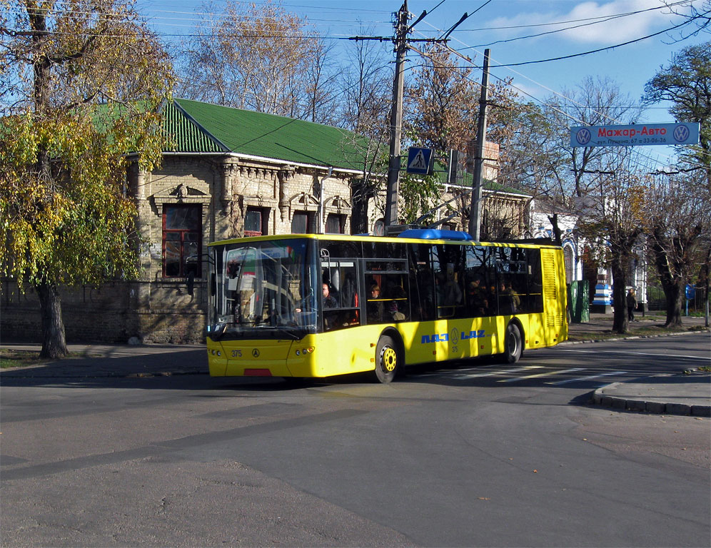 Черкассы, ЛАЗ E183D1 № 375