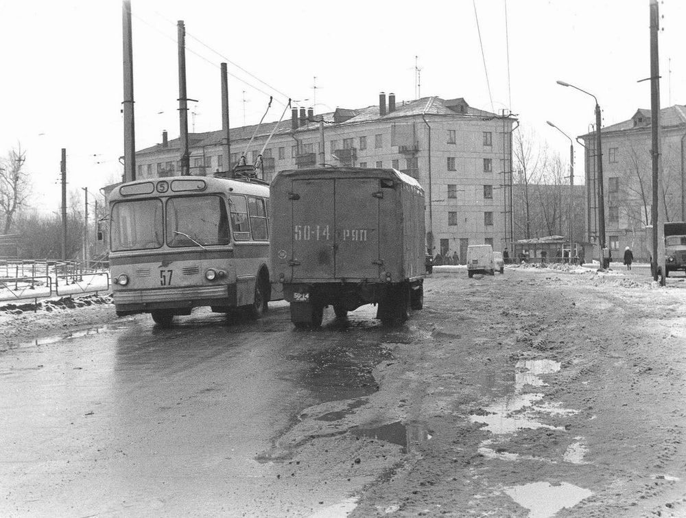 Рязань, ЗиУ-5Д № 57; Рязань — Исторические фотографии