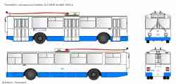 Joszkar-Oła, ZiU-682V Nr 132; Joszkar-Oła — Trolleybus paint schemes