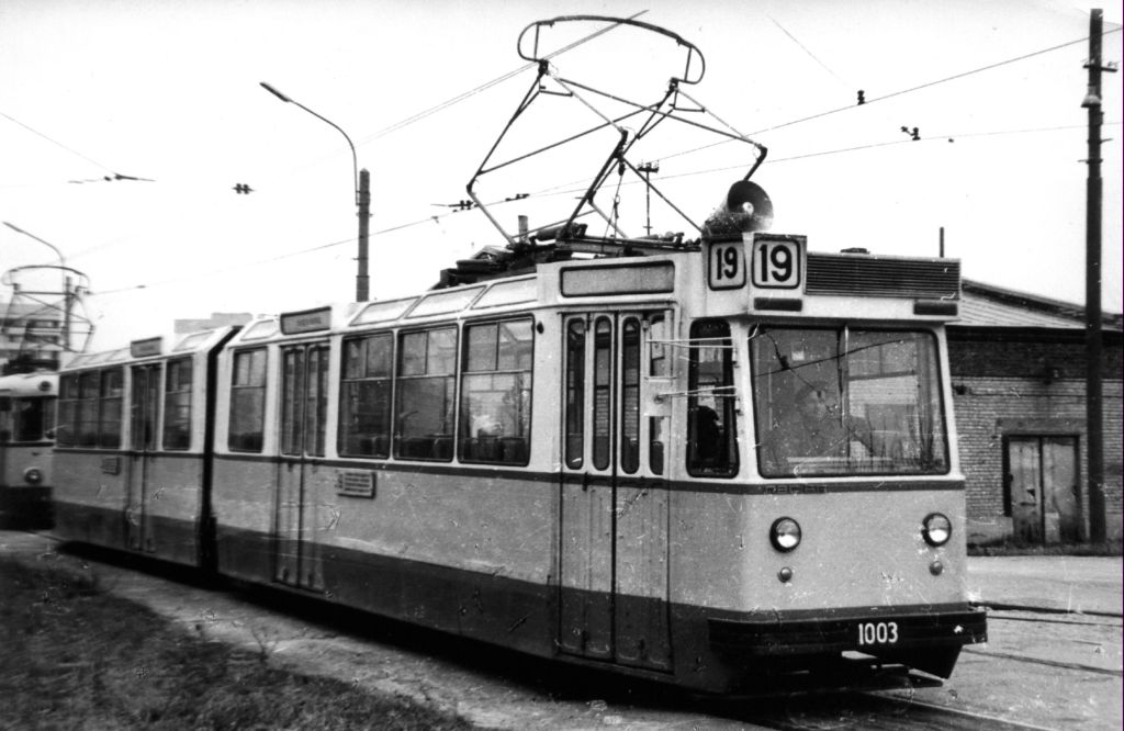 Санкт-Петербург, ЛВС-66 № 1003; Санкт-Петербург — Исторические фотографии трамвайных вагонов