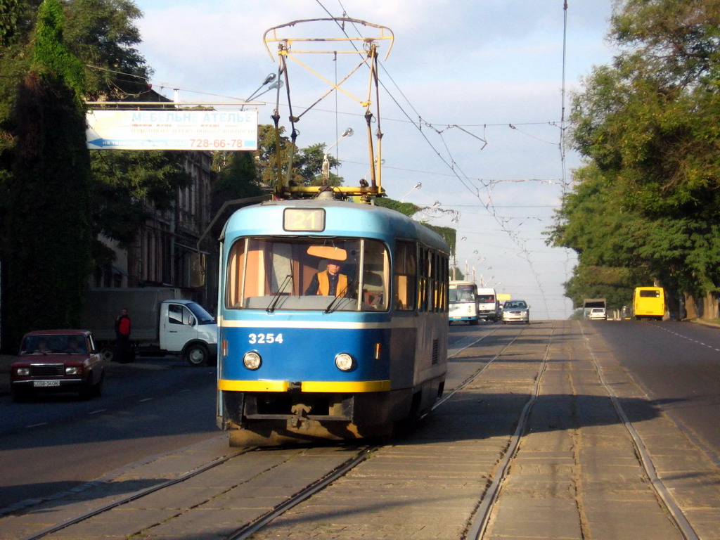 Одесса, Tatra T3R.P № 3254