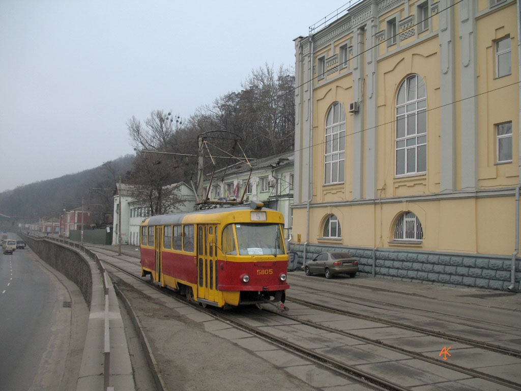 Киев, Tatra T3SU № 5805