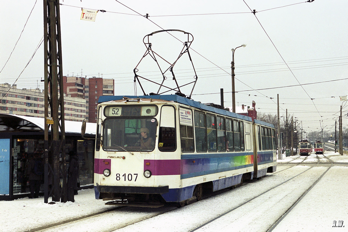 Санкт-Петербург, 71-147К (ЛВС-97К) № 8107 Санкт-Петербург, 71-147К (ЛВС-97К) № 8107