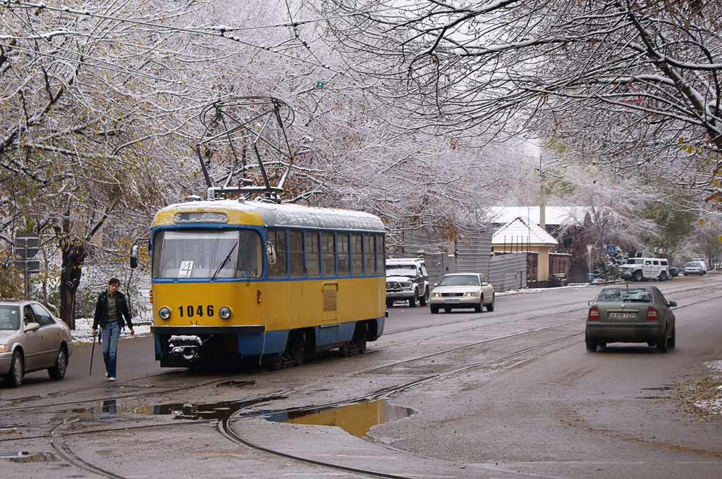 Алматы, Tatra T4D № 1046