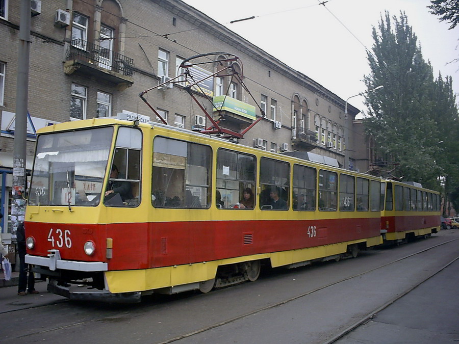 Запорожье, Tatra T6B5SU № 436