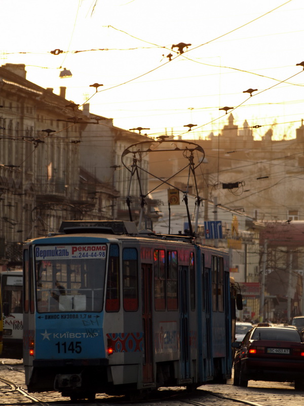 Львов, Tatra KT4SU № 1145