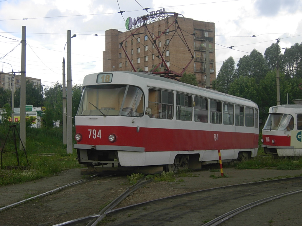 Самара, Tatra T3SU № 794; Самара — Конечные станции и кольца (трамвай)