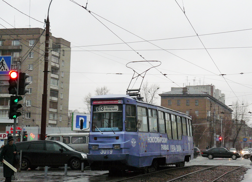 Новосибирск, 71-605 (КТМ-5М3) № 3019