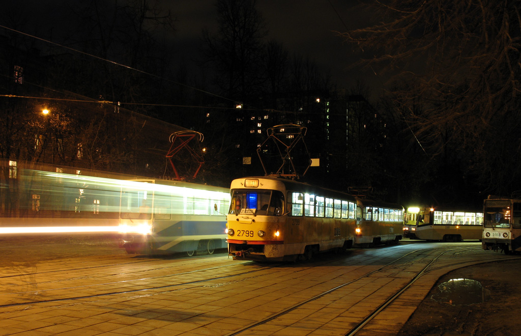 Москва, Tatra T3SU № 2799