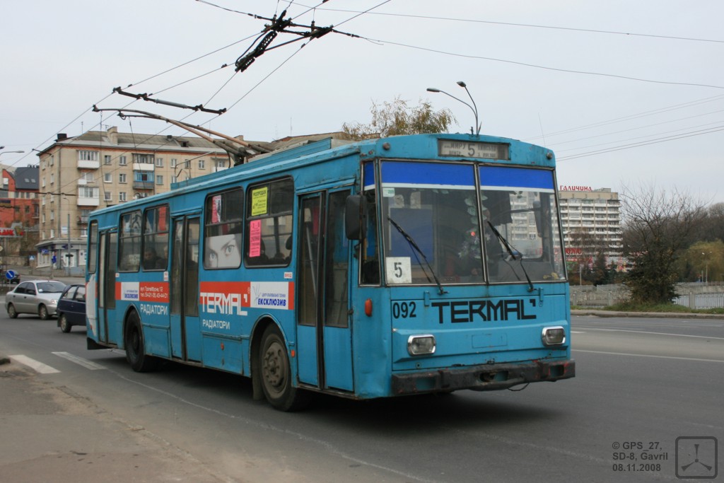 Ternopil, Škoda 14Tr02 Nr. 092