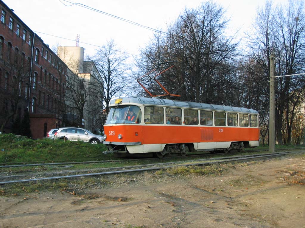 Калининград, Tatra T4D № 519 Калининград, Tatra T4D № 519
