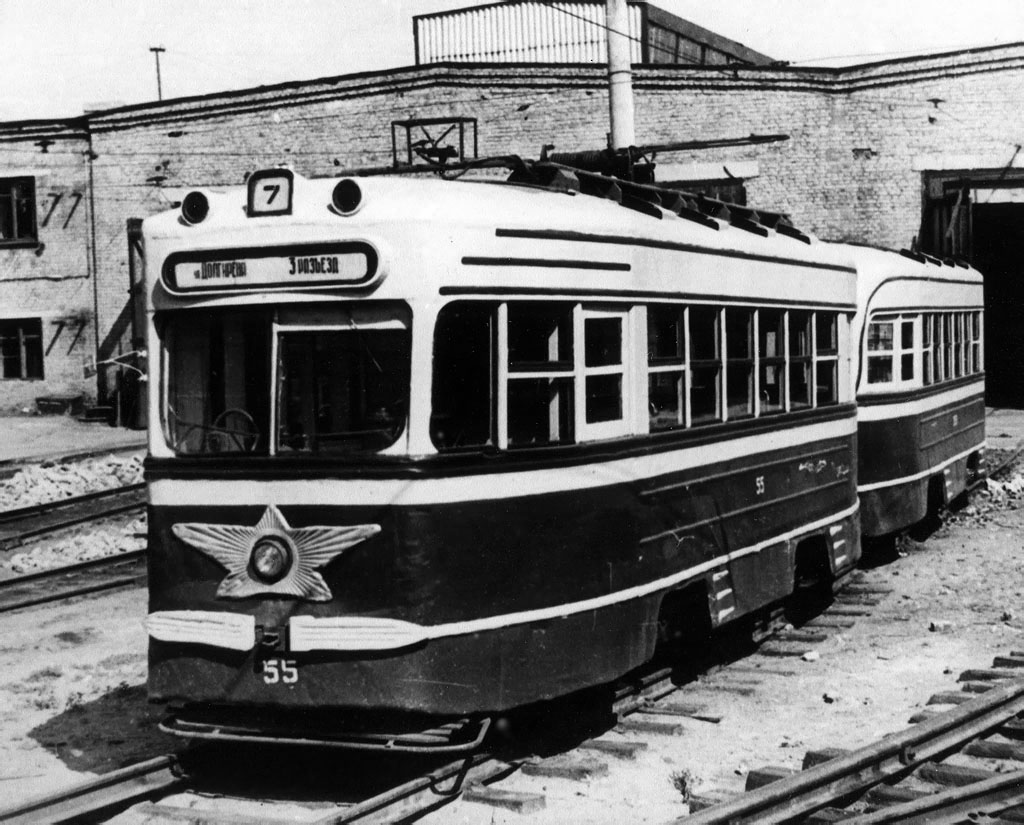 Omsk, KTM-1 № 55; Omsk, KTP-1 № 355