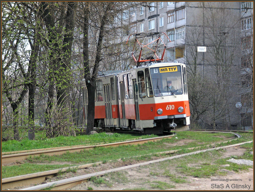 Калининград, Tatra KT4D № 610
