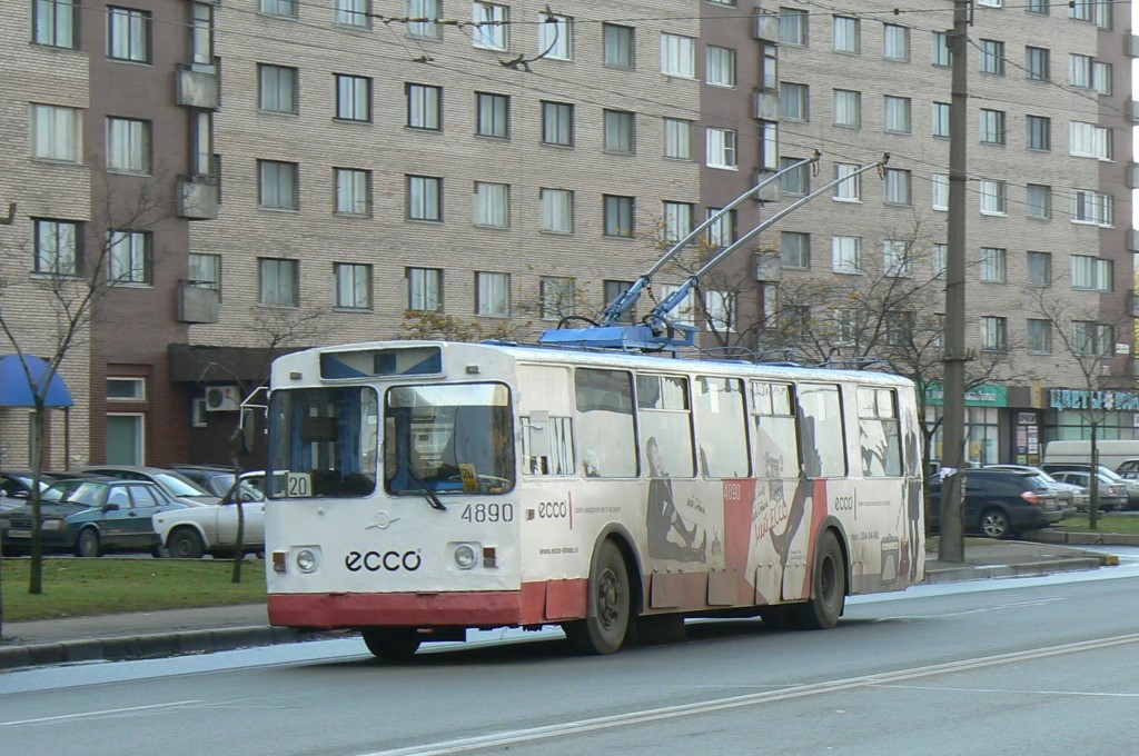 Санкт-Петербург, ЗиУ-682В-012 [В0А] № 4890