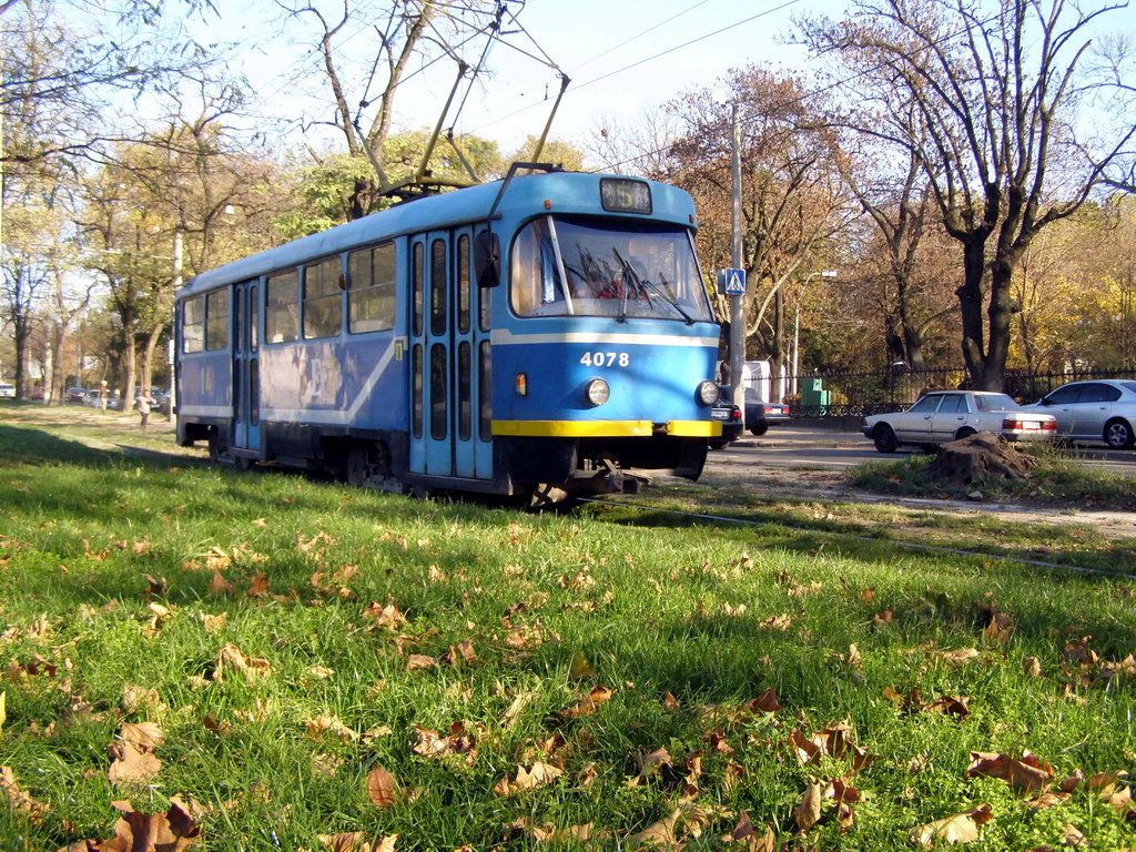 Одеса, Tatra T3R.P № 4078