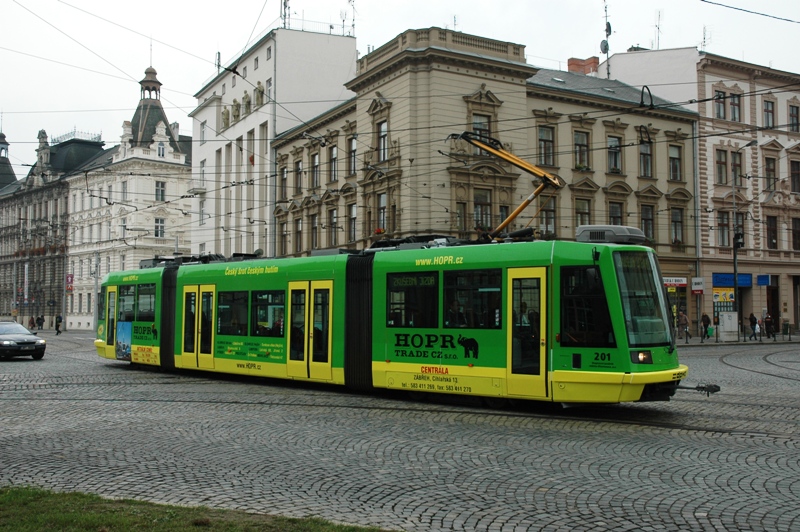 Оломоуц, Škoda 03T1 Astra № 201