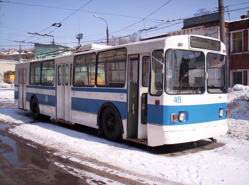 Самара, ЗиУ-682В-012 [В0А] № 49; Самара — Троллейбусное депо № 2