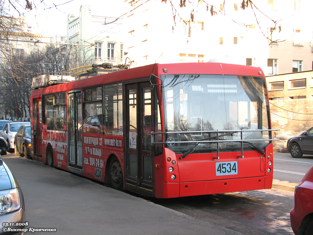Москва, Тролза-5265.00 «Мегаполис» № 4534