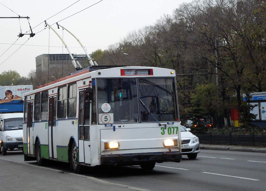 Алматы, Škoda 14Tr08/6 № 3077