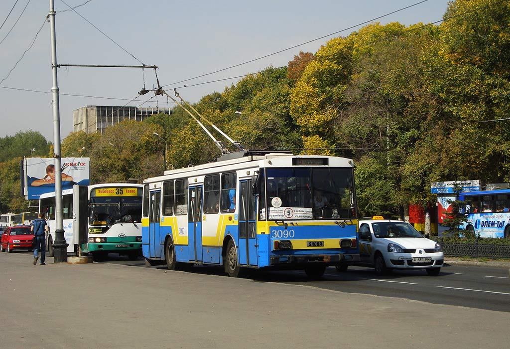 Алматы, Škoda 14Tr13/6 № 3090