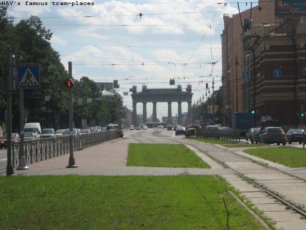 სანქტ-პეტერბურგი — Tram lines and infrastructure