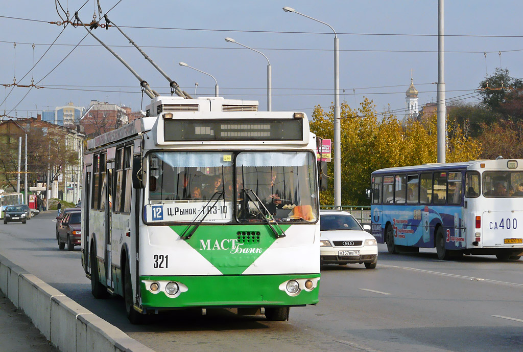 Ростов-на-Дону, ЗиУ-682Г-016.02 (с широкой 1-й дверью) № 321