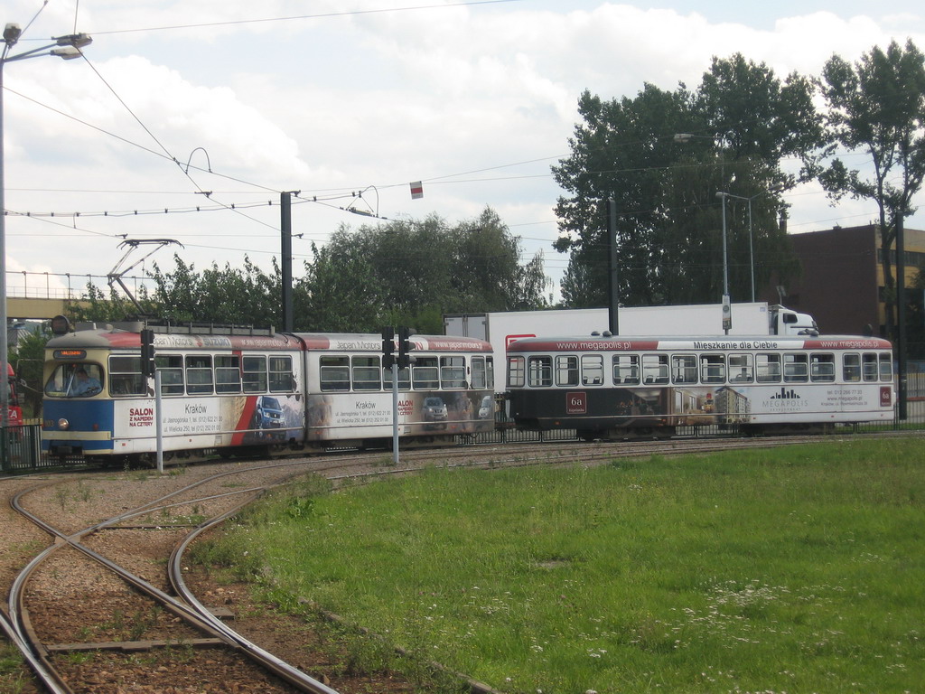 Краков, SGP Type E1 № 103; Краков, Lohner Тype c3 № 563