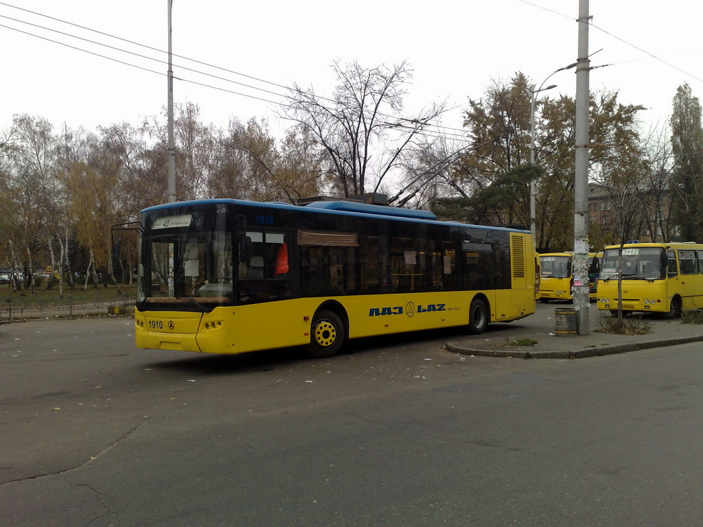 Киев, ЛАЗ E183D1 № 1910
