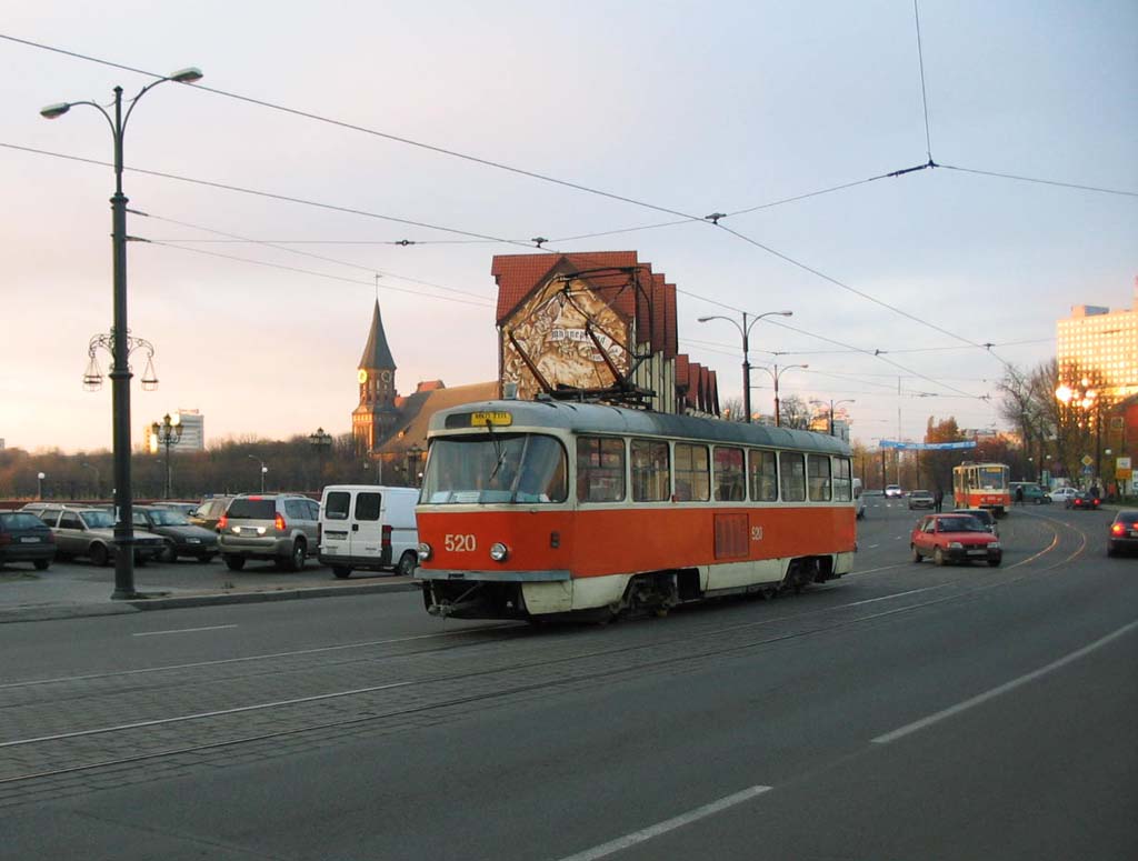 Калининград, Tatra T4D № 520