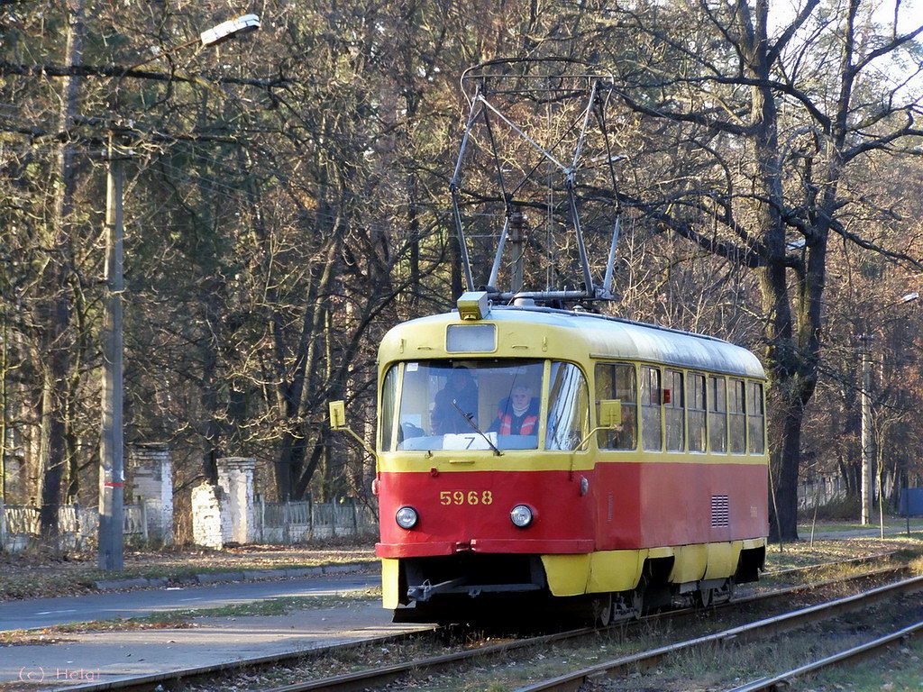 Киев, Tatra T3SU № 5968