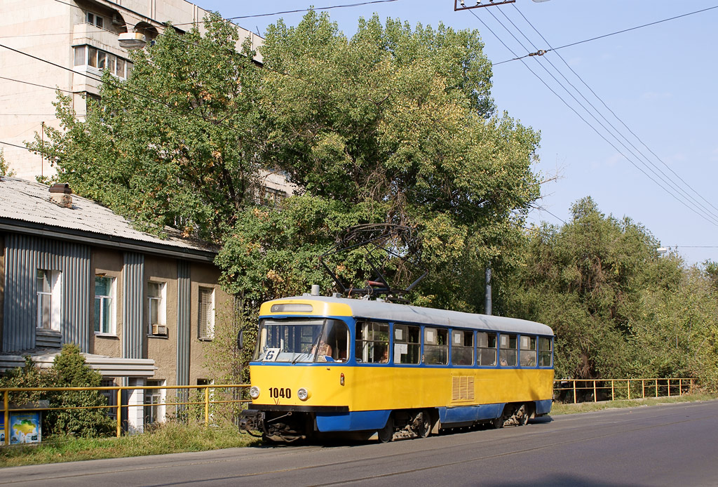 Алматы, Tatra T4D № 1040