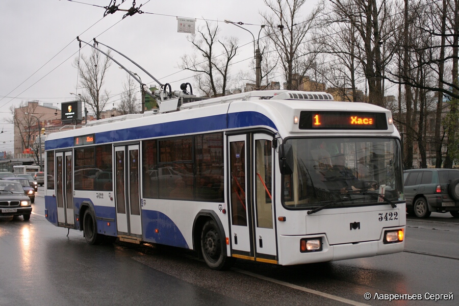 Санкт-Петербург, БКМ 321 № 3422
