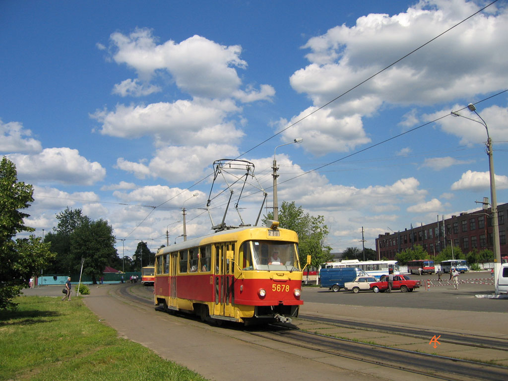 Киев, Tatra T3SU № 5678