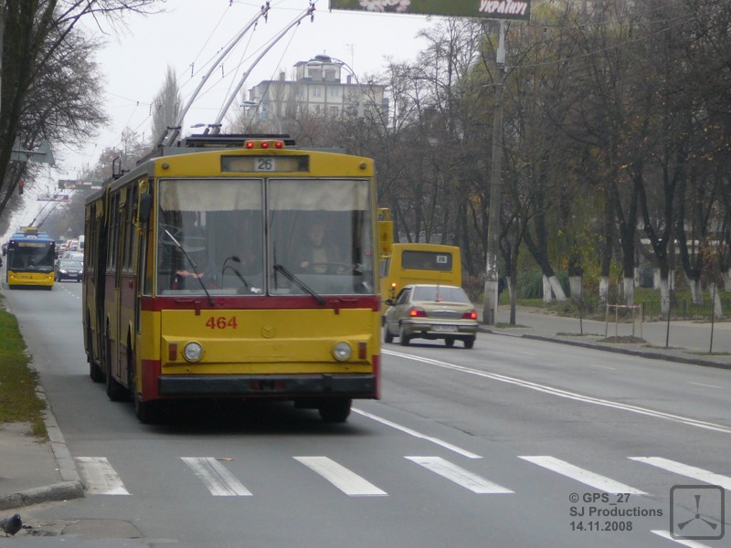 Киев, Škoda 15Tr02/6 № 464